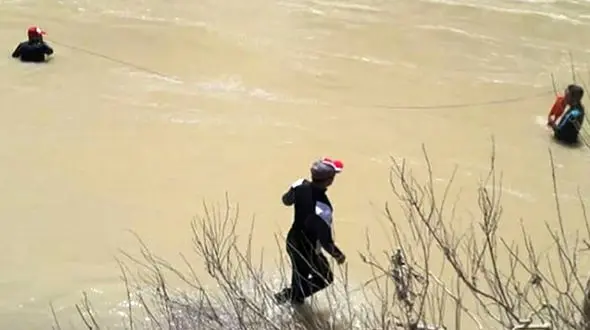 کشف جسد پیرمرد غرق شده در تنگ درکش ورکش