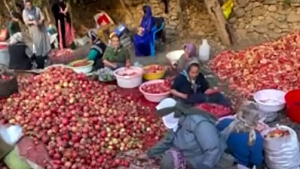 سفر به روستای هورامان: ترکیب عطر انار و آواز دف