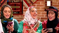 فیلم رقص و آواز خانم بازیگران ایرانی جلوی دوربین  با ساز و آواز گیلکی !
