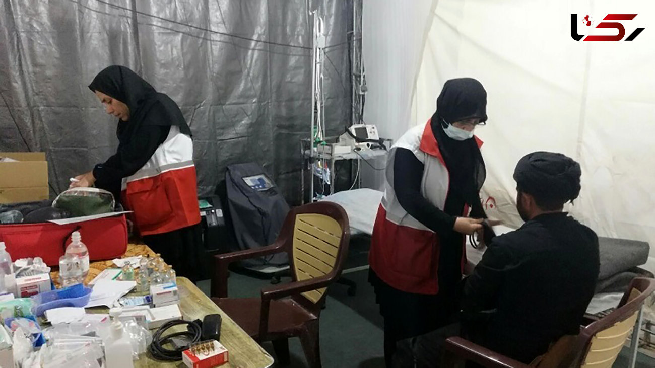 افزایش تعداد کادر درمان درمانگاه‌های هلال احمر عراق در تاسوعا و عاشورا