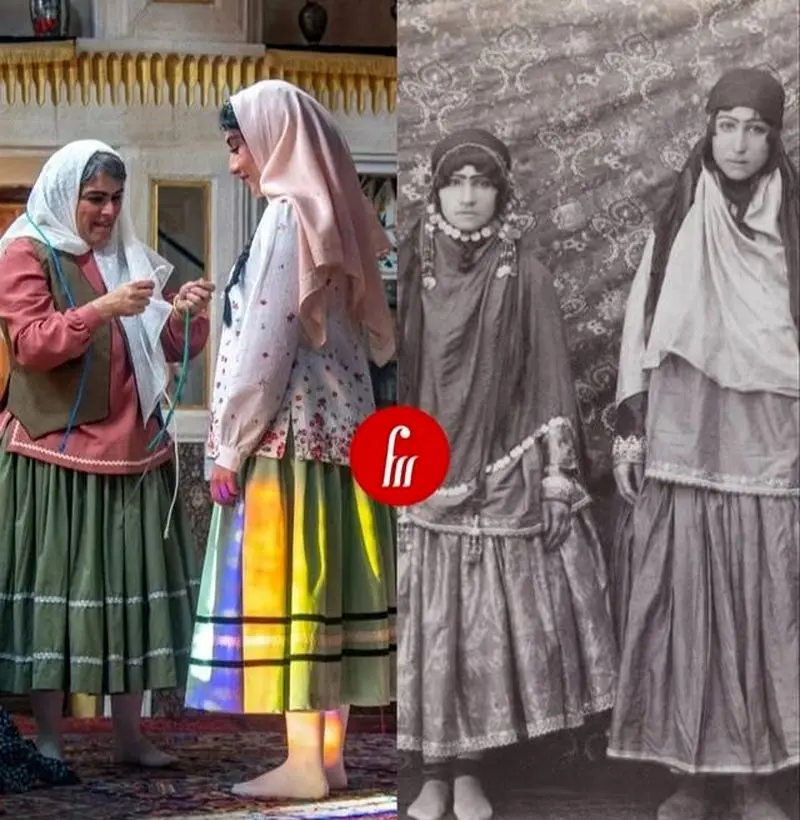 لباس قاجاری