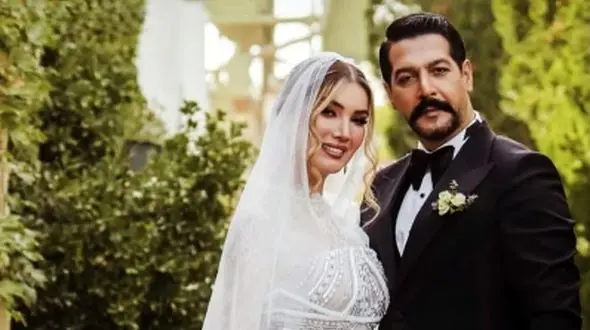 فیلم/ پشت صحنه  میکاپ عروسی و آماده شدن متین ستوده با لاکچری ترین برند لوازم آرایش به سبک سلطنتی/ مبارک این زوج جذاب باشه!