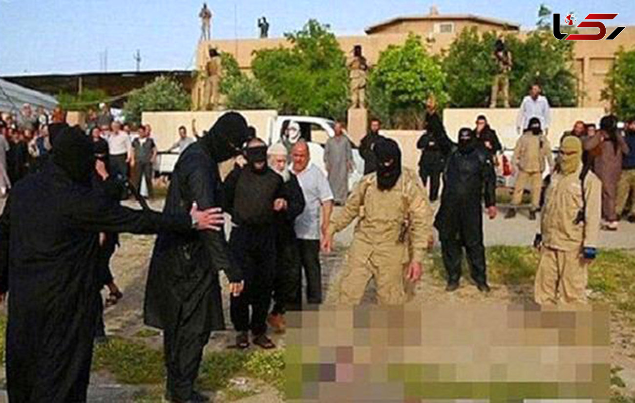 اعدام عجیب فراری های داعش که بدتر از زنده به گور است+عکس