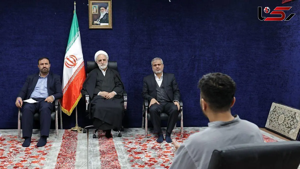 فیلم مواجهه سازنده کوکتل مولوتوف با رییس قوه قضاییه 