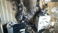 سشوار خانه ای را در تهران آتش زد+عکس