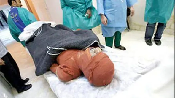 نشت بنزین موتور سیکلت جان جوان 25 ساله را گرفت