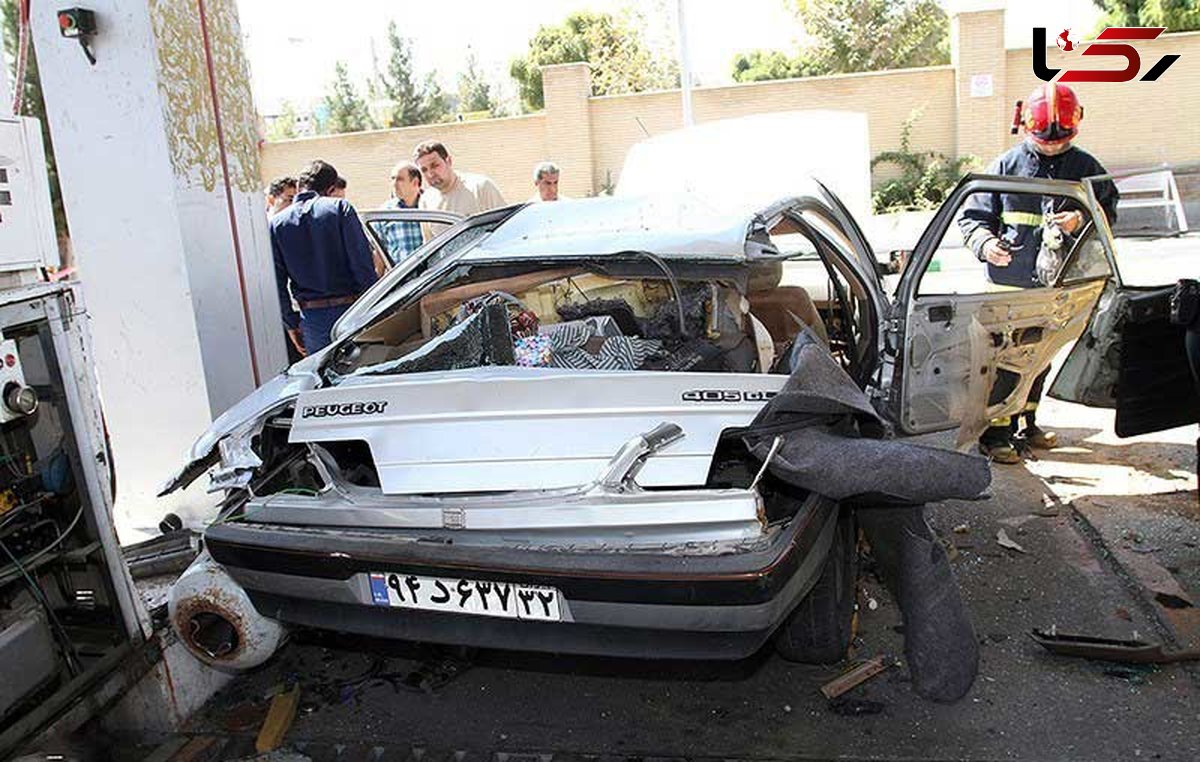 انفجارجایگاه غیر مجاز ال پی جی