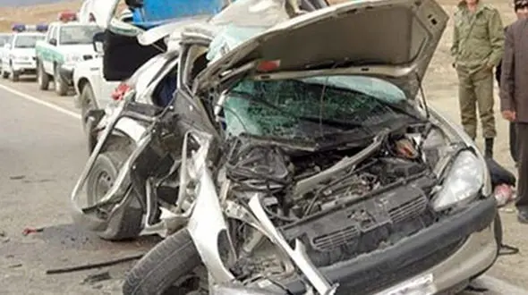2 کشته در تصادف جاده چالوس