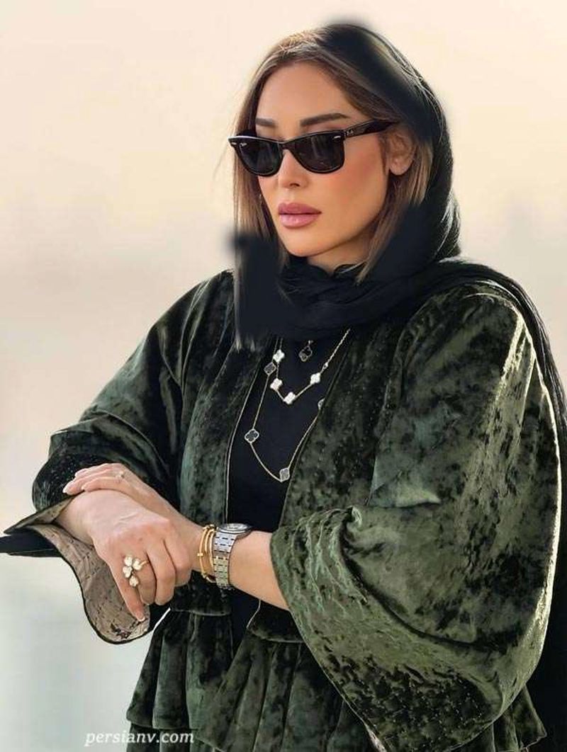 سارا منجزیپور با یک استایل جذاب خودنمایی کرد
