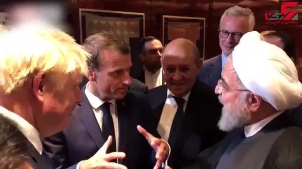 وقتی سران ایران، فرانسه و انگلیس به هم می‌رسند + فیلم
