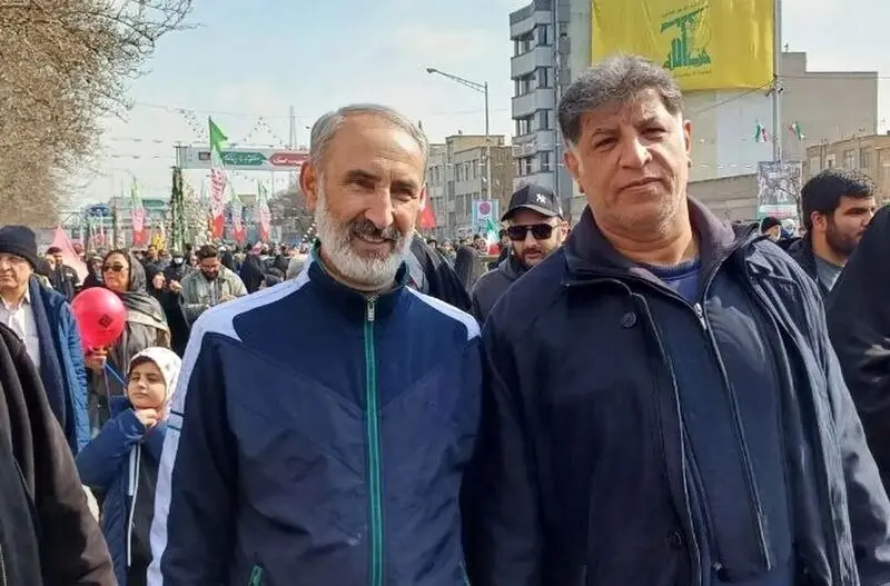 حمید نوری در راهپیمایی روز قدس