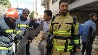 انفجار ساختمان در زنجان / قطع عضو کارگر جوان