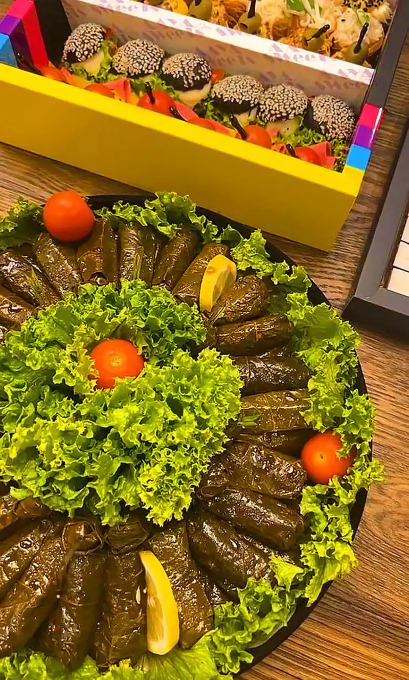 دلمه برگ مو خوشمزه