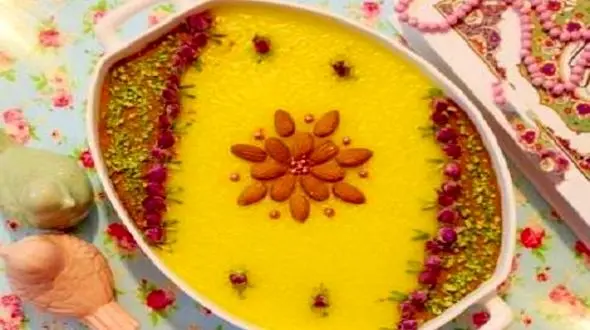 این خوشمزه زعفرانی مشکلات گوارشی را رفع می کند +دستور پخت