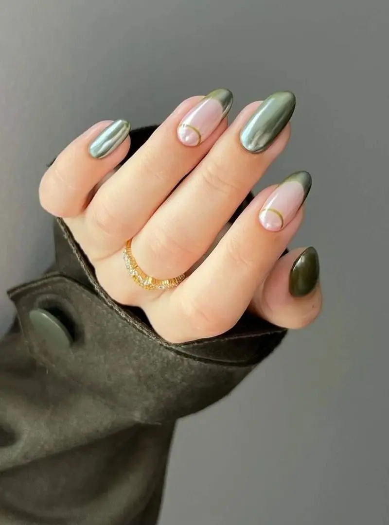 لاک ناخن ژل آیس سبز