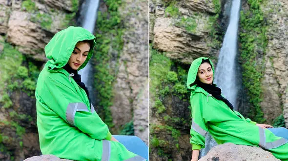 شیطنت مریم مومن هنگام گفتن اسم نامزدش + فیلم