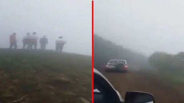 هلیکوپتر اورژانس از محل حادثه سقوط بالگرد حامل رییس جمهور بازگشت