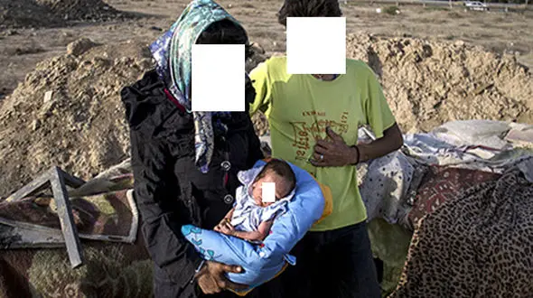 نامه تلخ مادر برای نوزادش اشک همه را در می آورد / رهایت می کنم عزیزم چون پدرت می خواست تو را بفروشد1