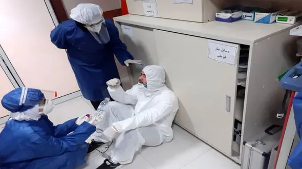 کرونا نفس کادر درمان را بریده است / همه داوطلبان به یاری بشتابند