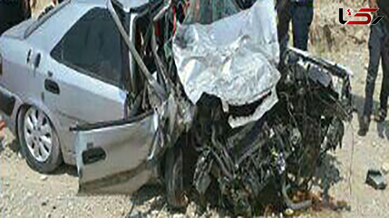 تصادف در جاده گچساران به شیراز 2 کشته برجا گذاشت
