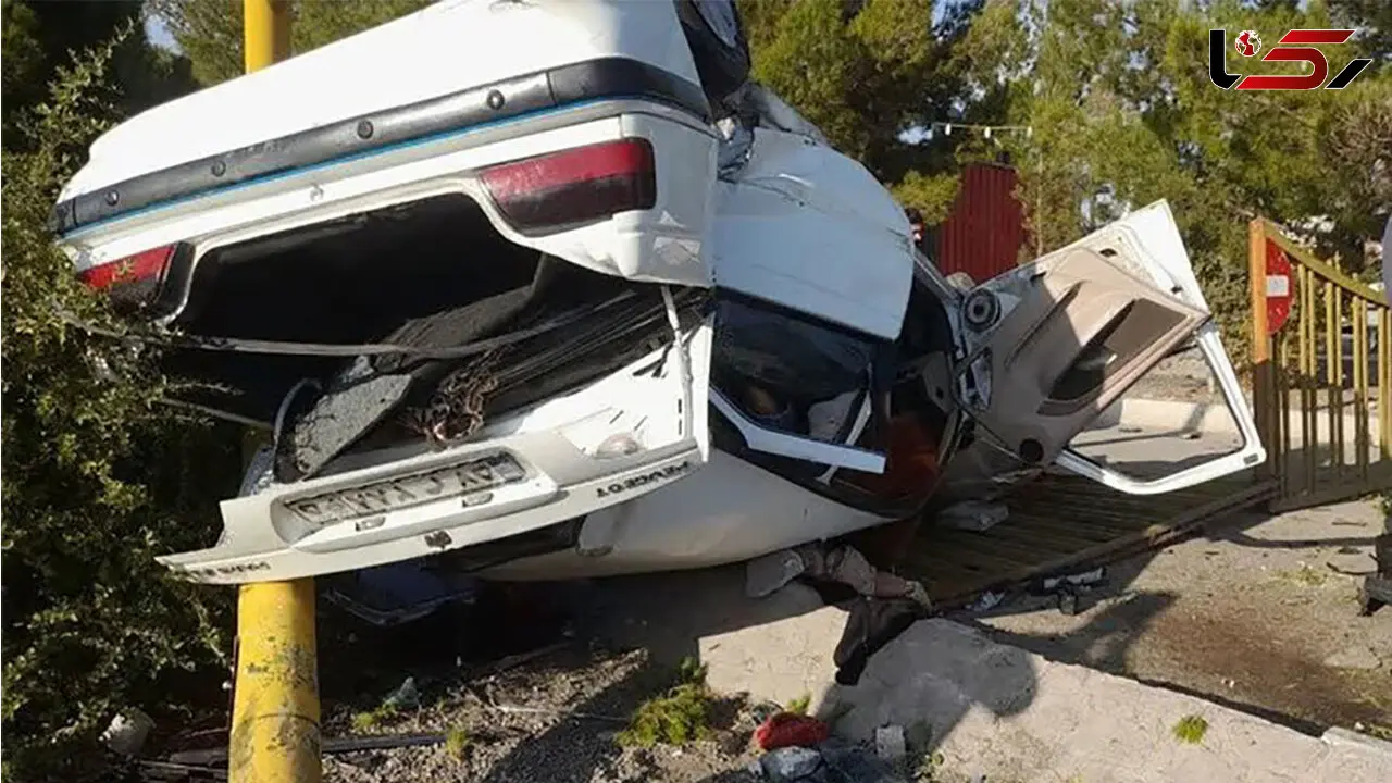 مرگ 2 مرد و یک زن سارق با چپ شدن ماشینشان هنگام فرار در شفت