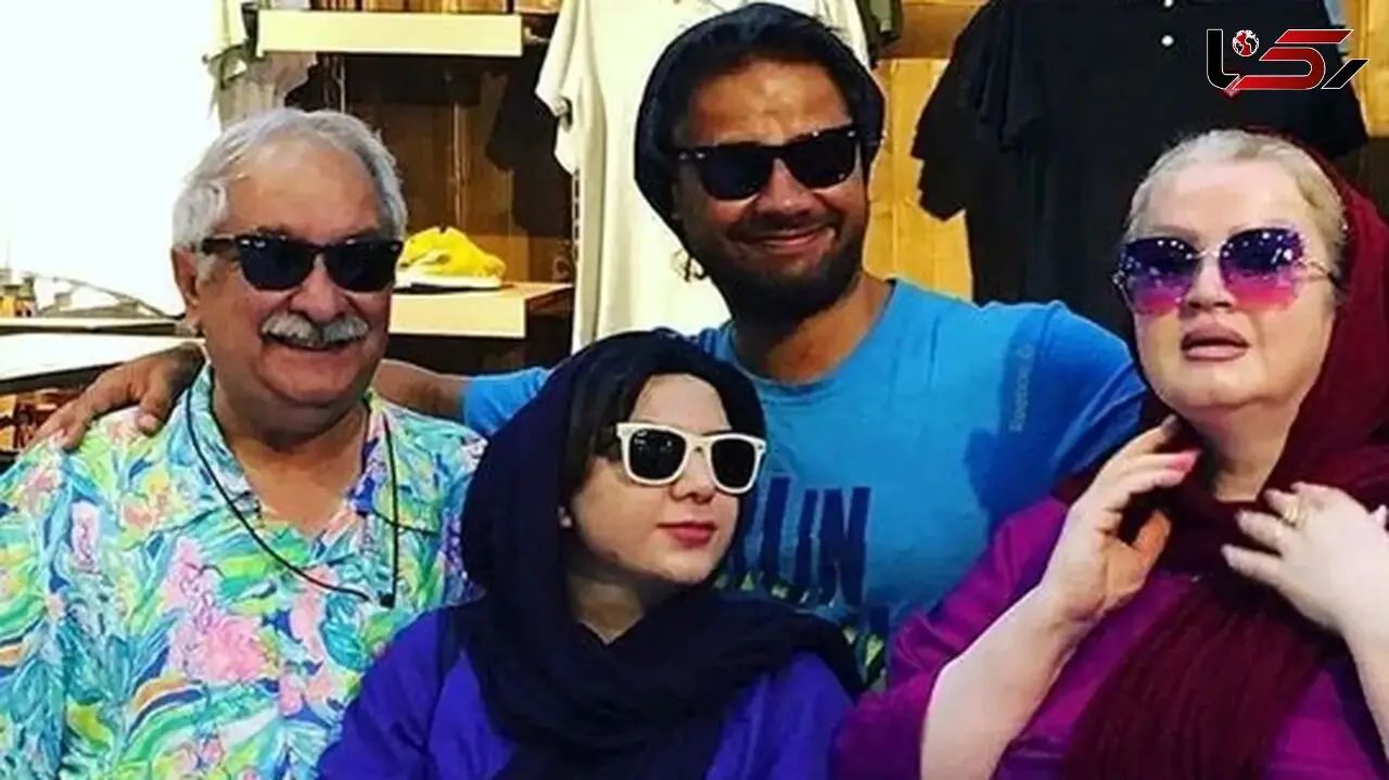 فیلم /جذاب تر از علی صادقی داریم / ما کلا  در خانواده لحظات جدی نداریم ...همه دارن به هم متلک میندازن ...+ عکس پدر مادر و خواهرش ...