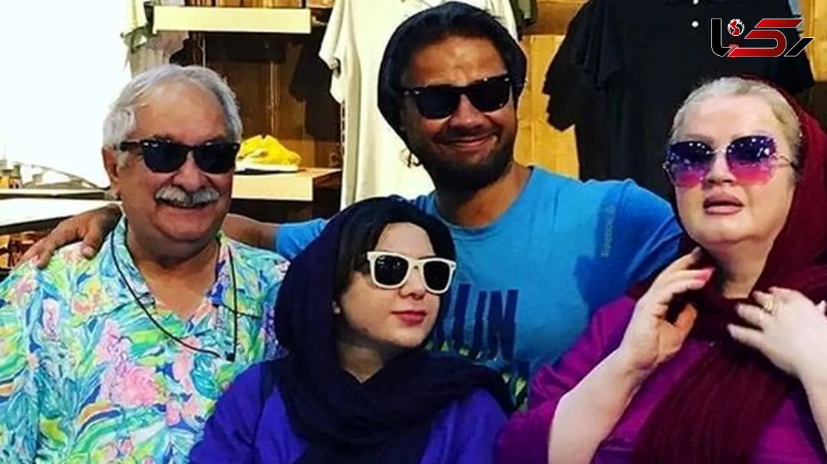 فیلم /جذاب تر از علی صادقی داریم / ما کلا  در خانواده لحظات جدی نداریم ...همه دارن به هم متلک میندازن ...+ عکس پدر مادر و خواهرش ...