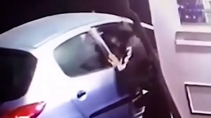 فیلم لحظه سرقت موبایل یک زن از داخل 206 در تهران