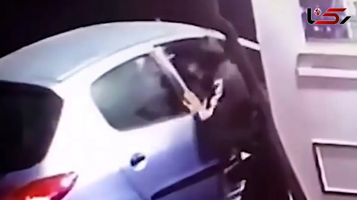 فیلم لحظه سرقت موبایل یک زن از داخل خودرو / در خیابان مولوی رخ داد