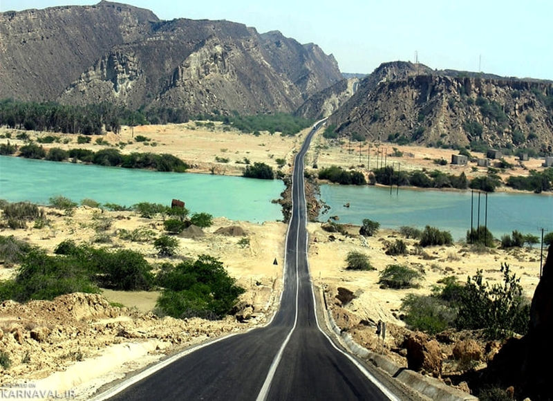 جاده ساحلی چابهار به بریس