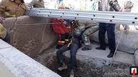 مرگ تلخ کارگر جوان در عمق 7 متری گودال حفاری شده در تهران 