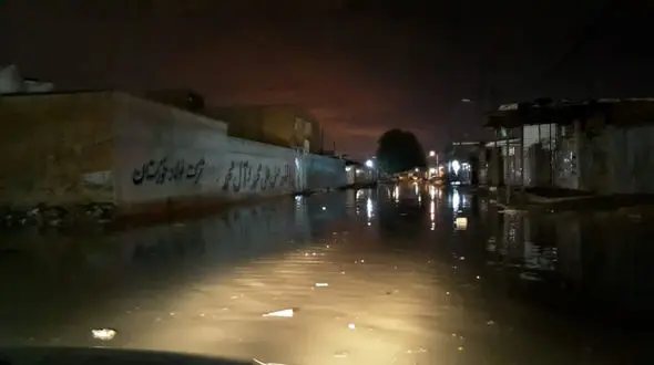 پشت پرده فیلم آب گرفتگی اورژانس بیمارستانی در اهواز 