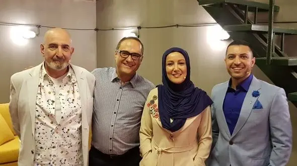 رامبد جوان به همراه سه کمدین معروف در "خنداننده شو ۲" + عکس 