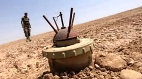 انفجار مین در شهرستان دهلران