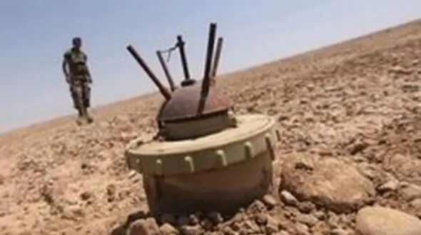 انفجار مین در شهرستان دهلران