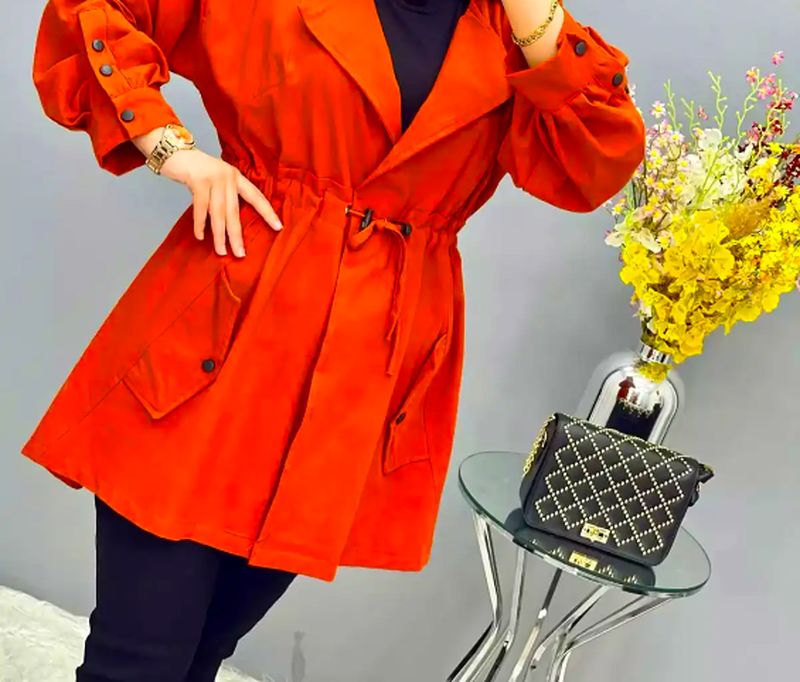 مانتو ساده رنگی تابستانی 