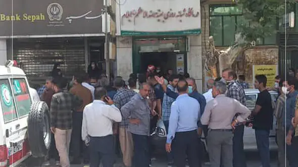 انفجار مرگبار کپسول گاز اکسیژن در درمانگاه بقیه الله ایلام + عکس
