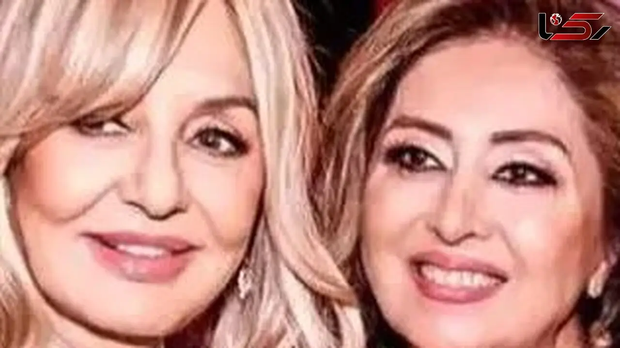 عکس سفر در زمان / عکس گوگوش در کنار لیلا فروهر / سال 1345