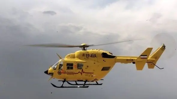 بالگرد ۱۰ میلیون دلاری مازندران با دستور رئیس جمهور فعال شد