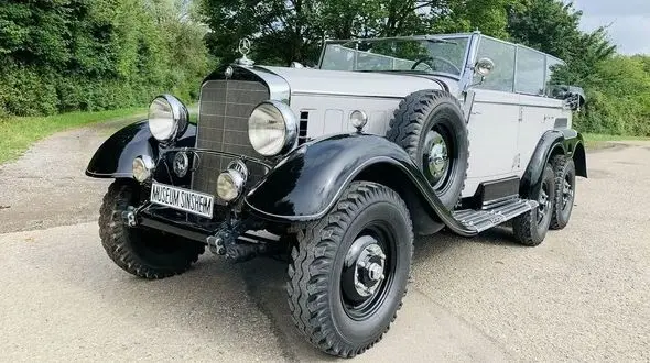 عجیب‌ ترین خودرو تاریخ؛ مرسدس شش‌چرخ هیتلر چه رازهایی دارد؟