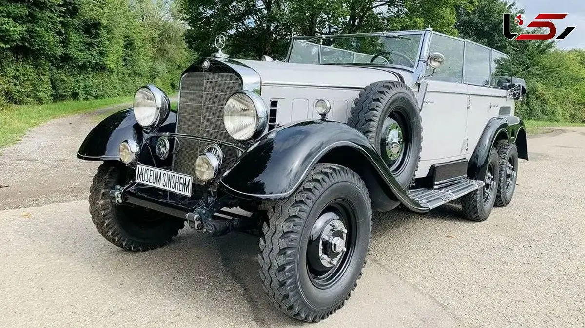 عجیب‌ ترین خودرو تاریخ؛ مرسدس شش‌چرخ هیتلر چه رازهایی دارد؟