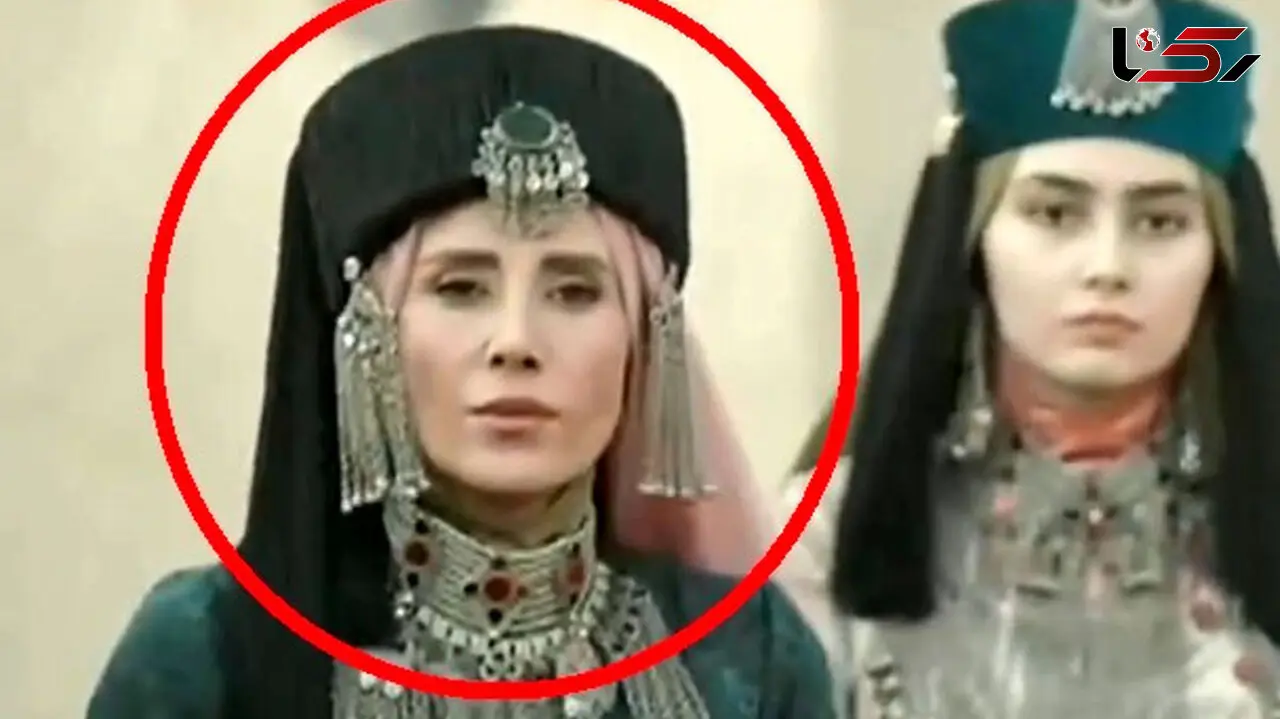 چهره ناز بازیگر نقش «خانم سلطان، همسر مقصود بیگ» در سریال «مهیار عیار» / با موهای شرابی یکی دیگس !