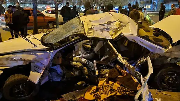 تصادف مرگبار در پاسداران؛ ۳ نفر کشته شدند