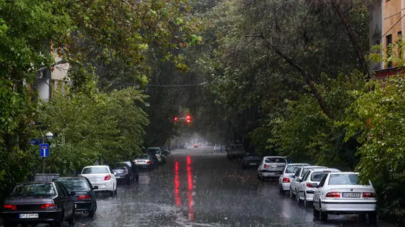 لحظه تحویل سال بارانی ا ست