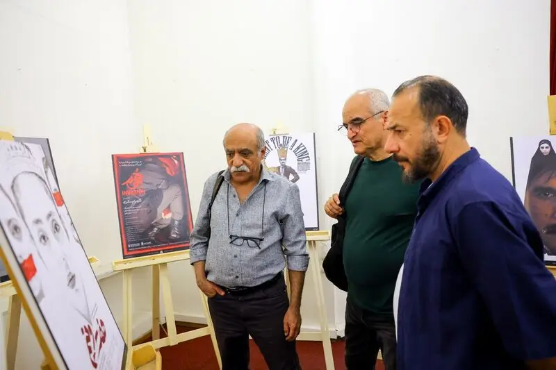 عکس آیین رونمایی از نمایشگاه عکس و پوستر برندگان سینمای ایران