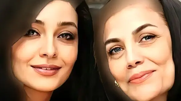 شباهت عجیب بازیگران ایرانی به مادرانشان ! + عکس های جذاب از سحر قریشی تا ساره بیات !