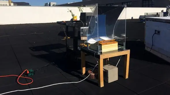 
تولید بخار فوق داغ با استفاده از نور خورشید!
