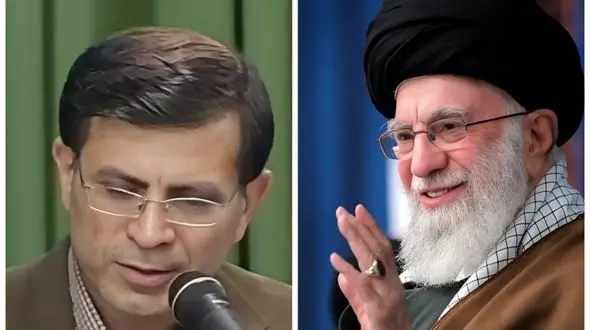 فیلم خنده از ته دل رهبری انقلاب  از شعرخوانی طنز و خنده دار ناصر فیض / خنده ای که کمتر دیده شده است