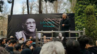 مراسم تشییع پیکر حسین محب اهری با حضور هنرمندان + عکس