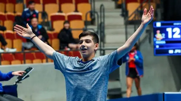 نابغه 15 ساله ایران سومین پینگ پنگ برتر باز جهان!